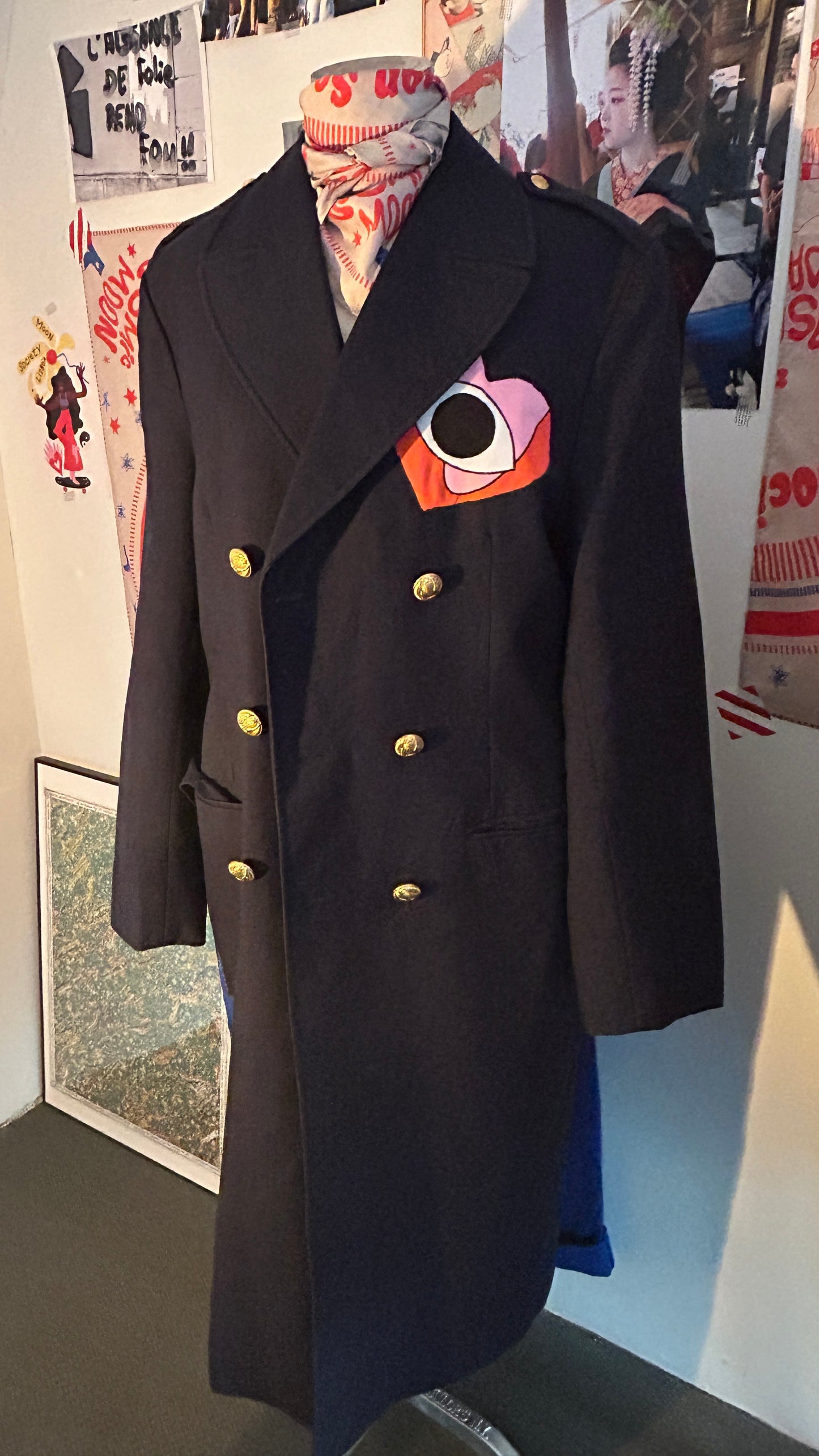 Cabans long NAVY JOY