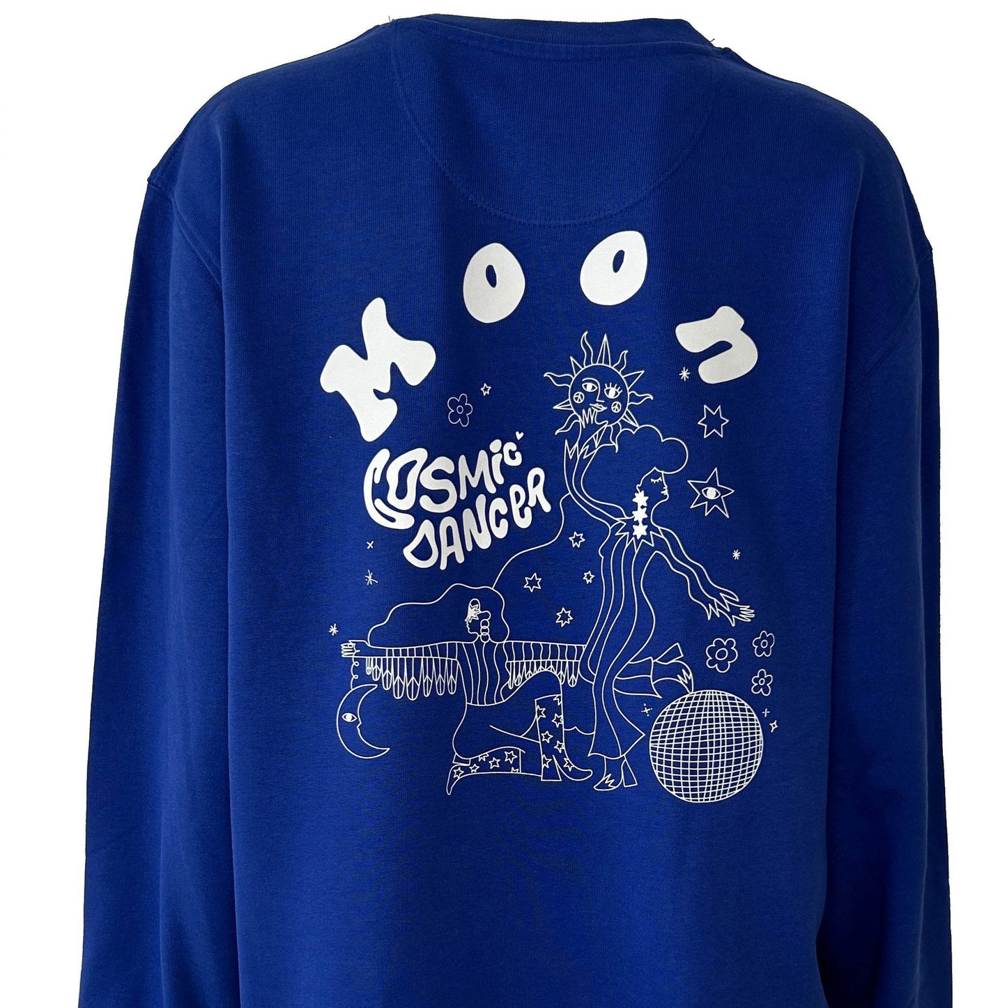 Sweat-COSMIC DANCER majorelle