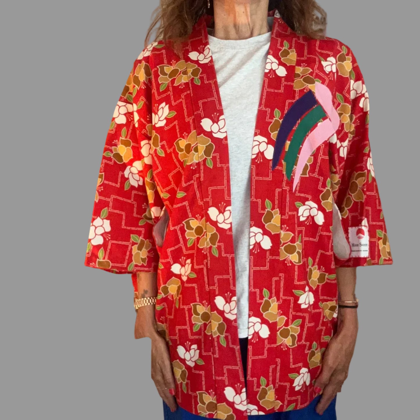 Kimono vintage Moon Society - more amor rouge