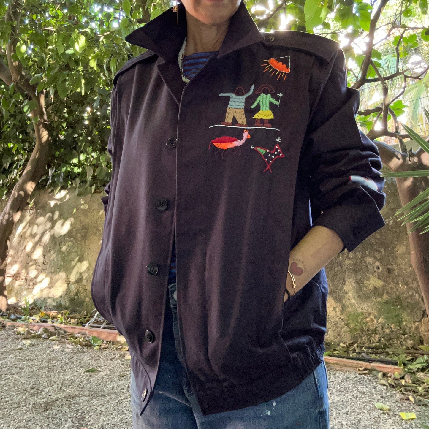 Bombers NAVY MOON HOME