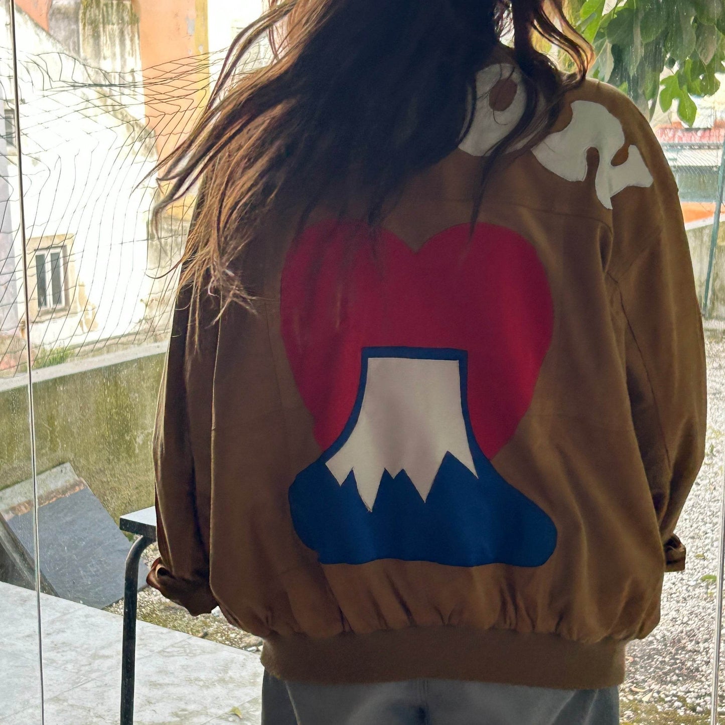 Bombers vintage FUJI moon society