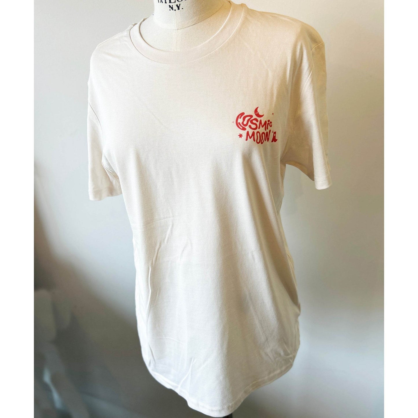 Tee-shirt cosmic dancer rouge - moon society