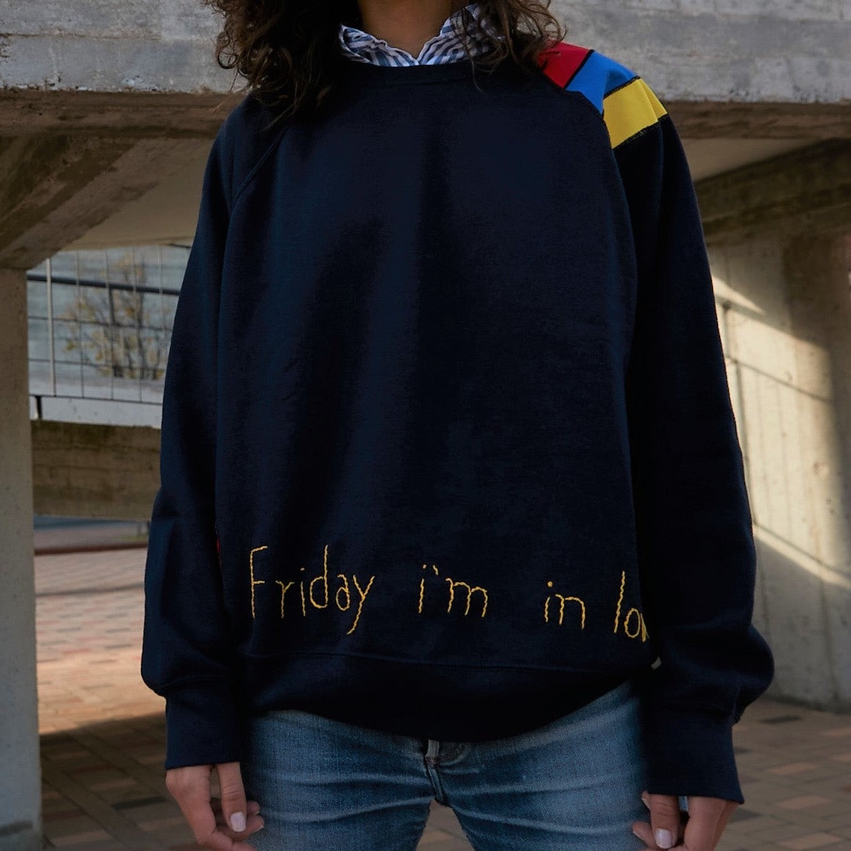 Sweat-shirt FUJI navy