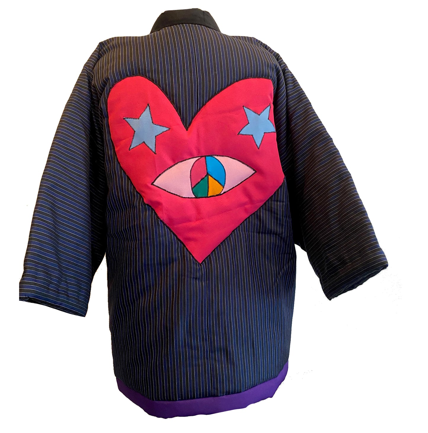 Hanten blue - Embroidery HOT CHILD