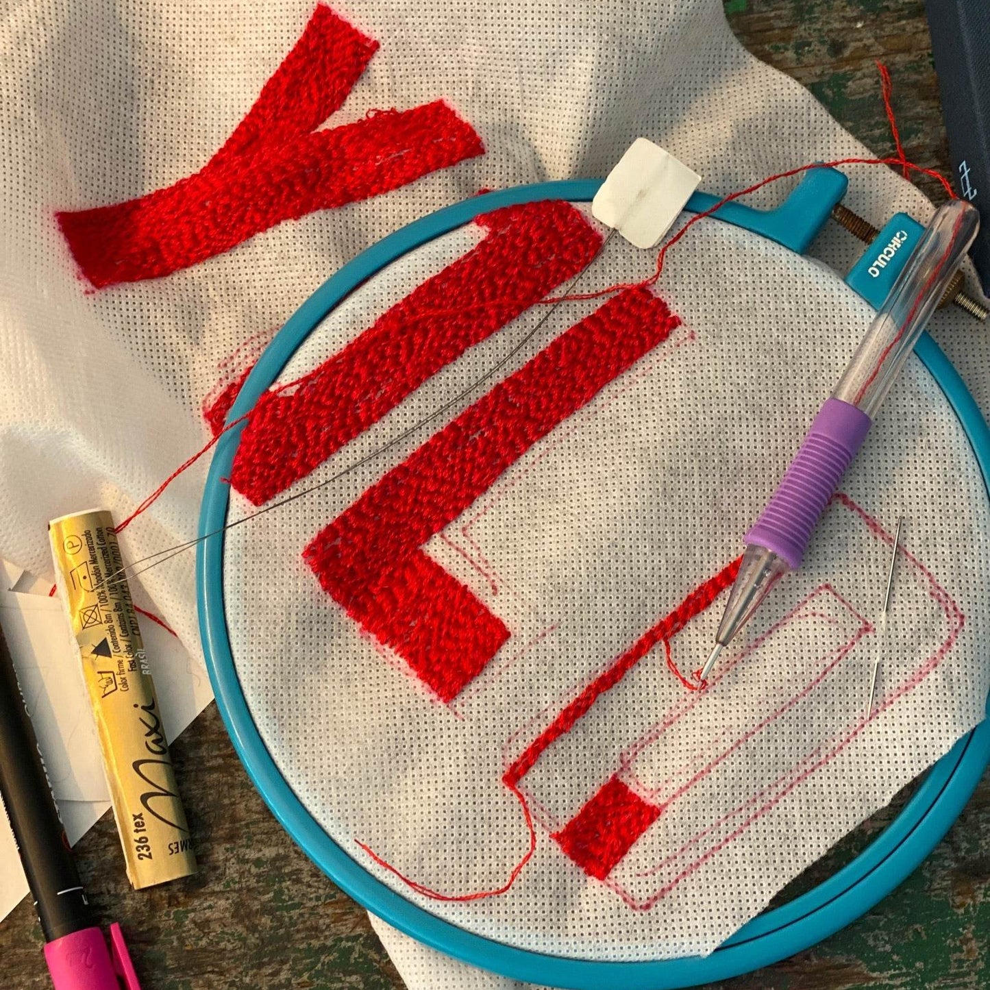 WORD embroidery