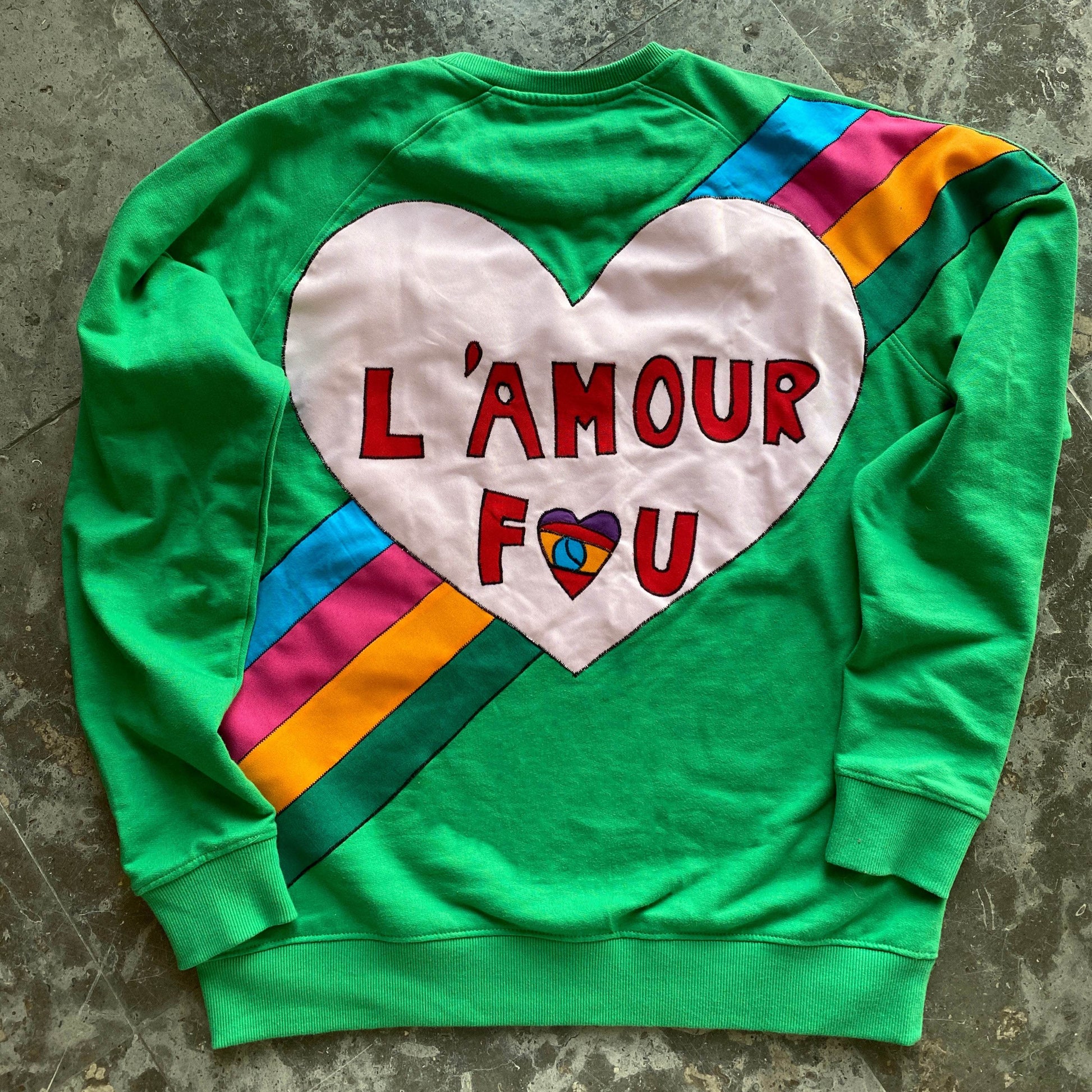 Sweat GREEN - L'AMOUR FOU