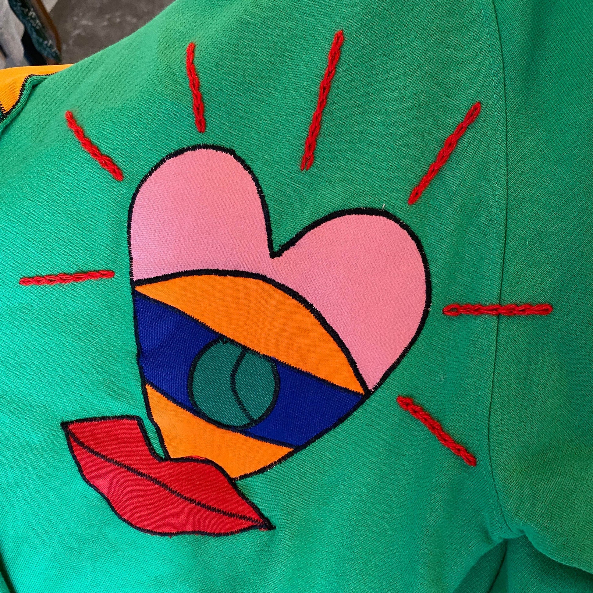 Sweat GREEN - L'AMOUR FOU