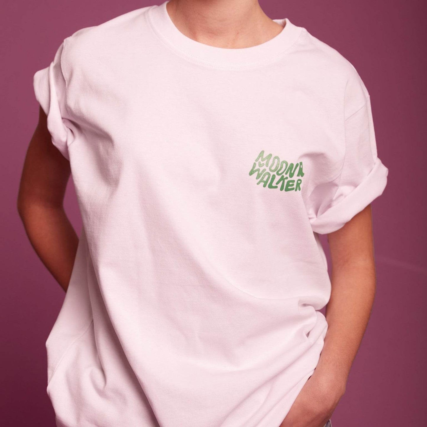 Tee-shirt COSMIC MOON vert