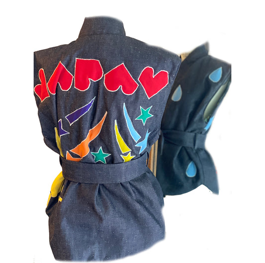 JAPAN sleeveless jacket