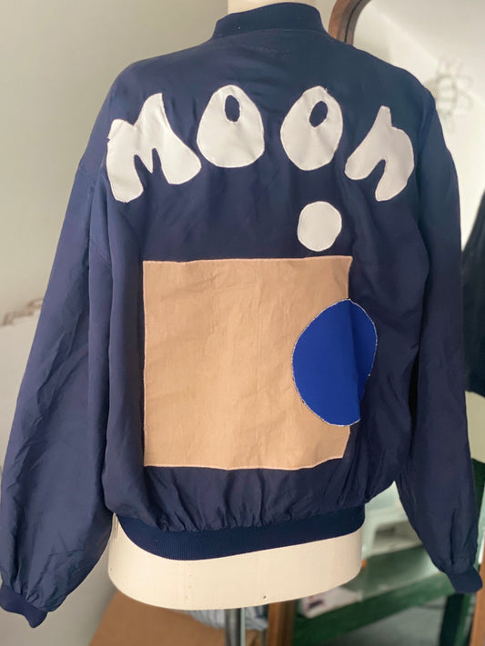 Bombers Moon vintage blue