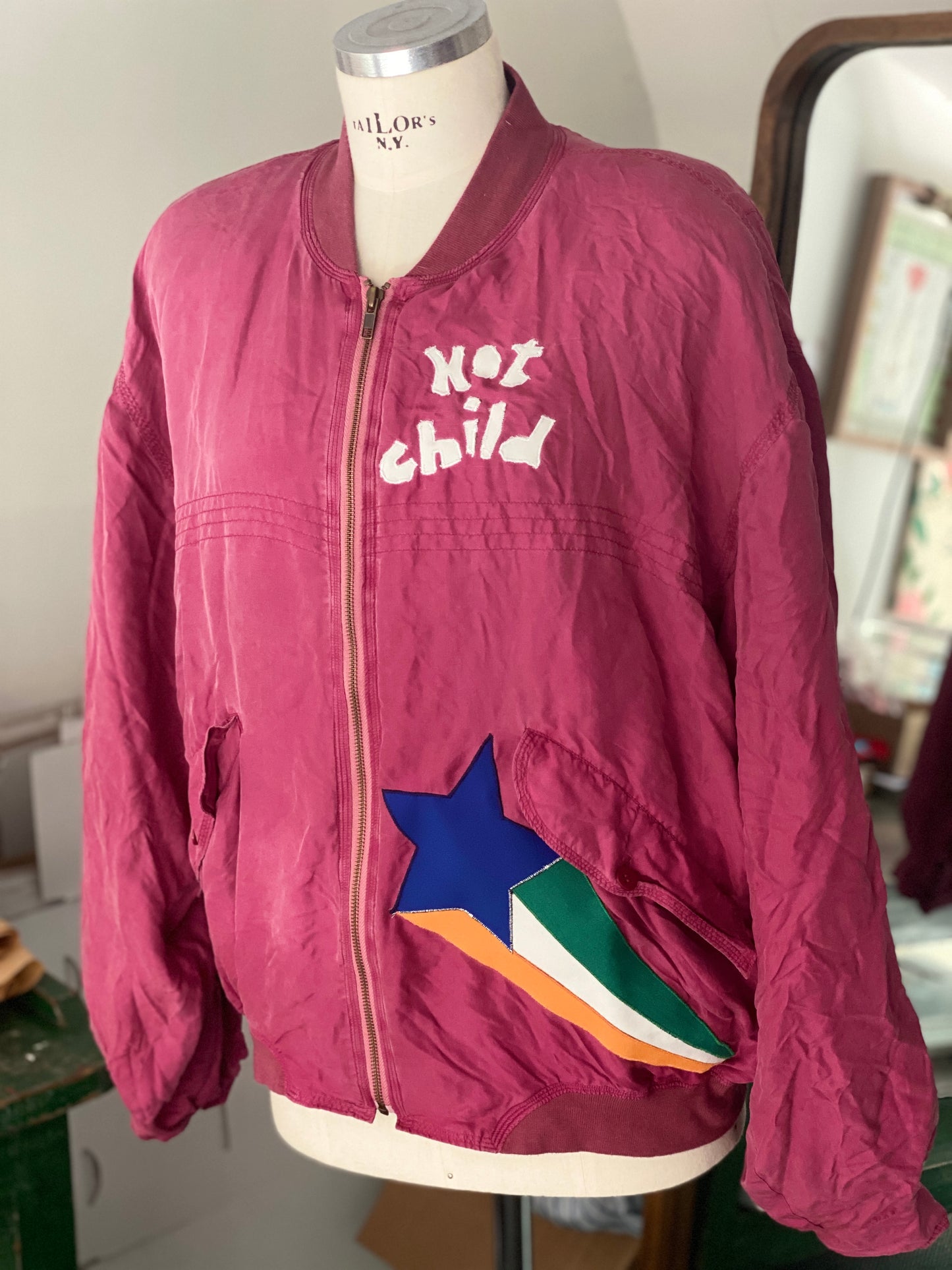 Vintage Bombers jacket Moon