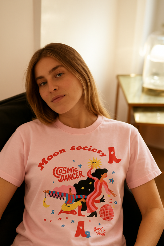 Tee-shirt COSMIC DANCE pink