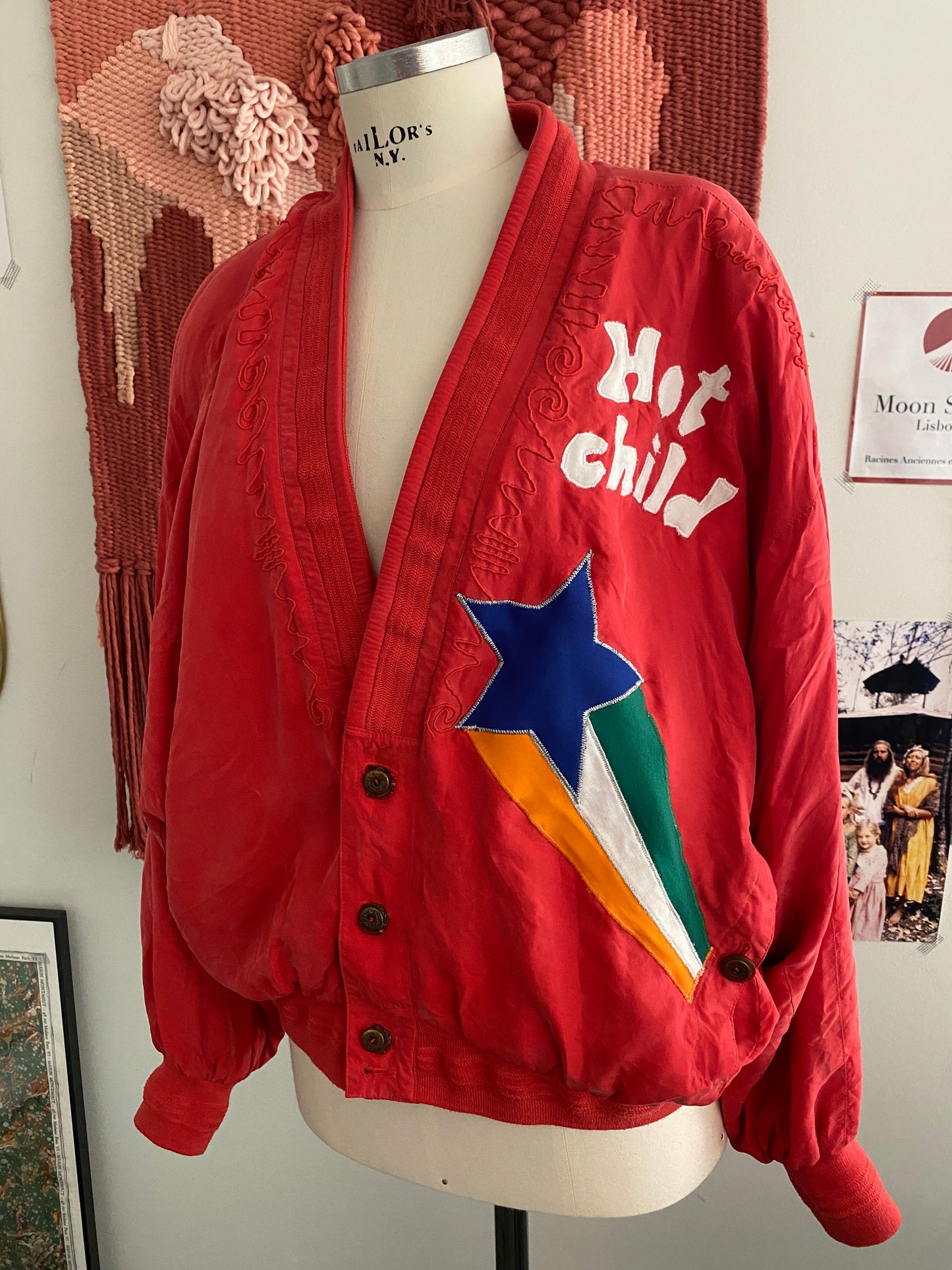 Vintage Bombers jacket Moon