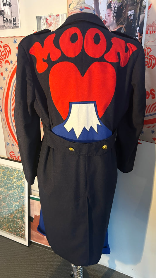 Caban long NAVY MOON FIRE