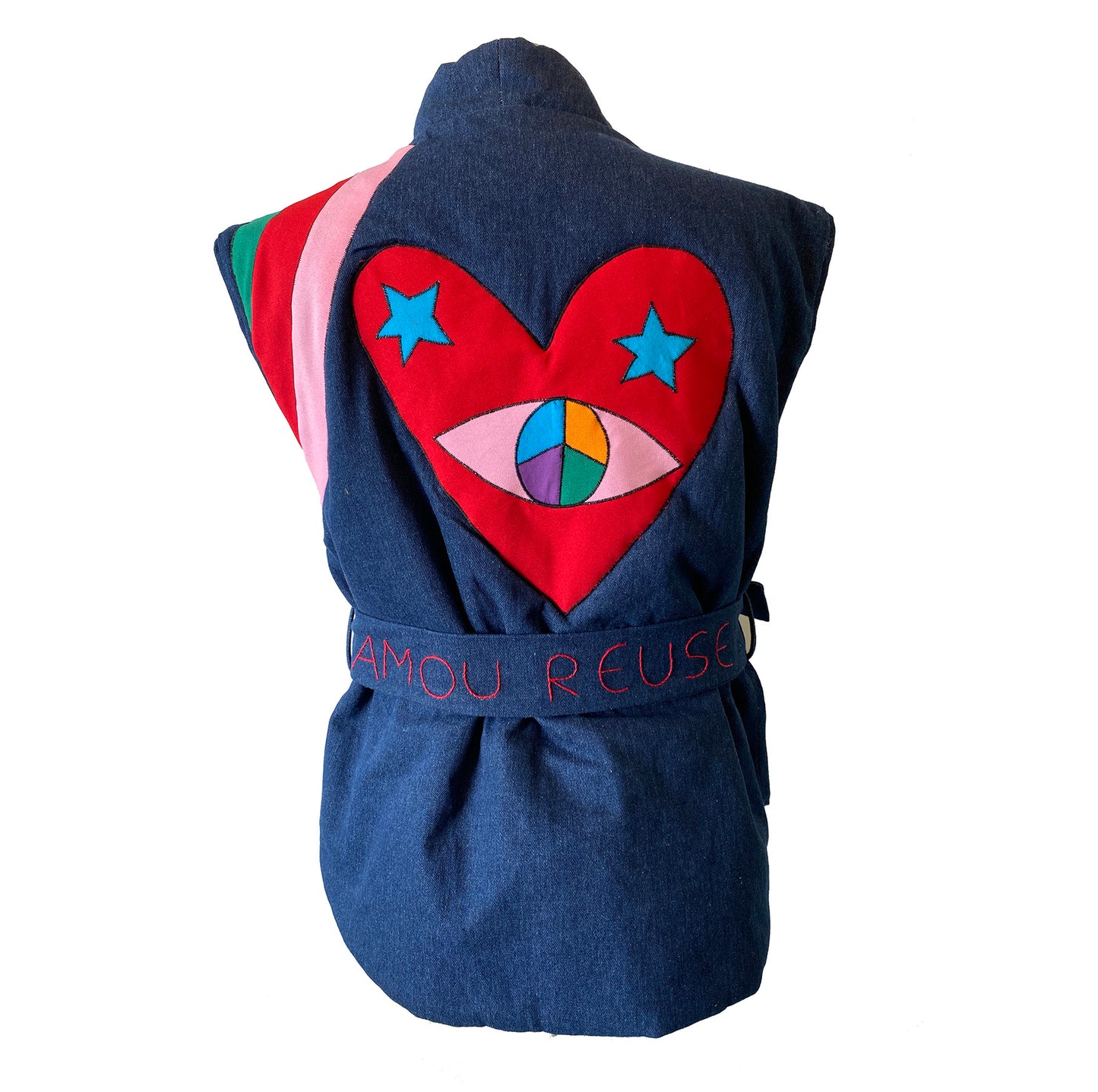 HOT CHILD sleeveless jacket