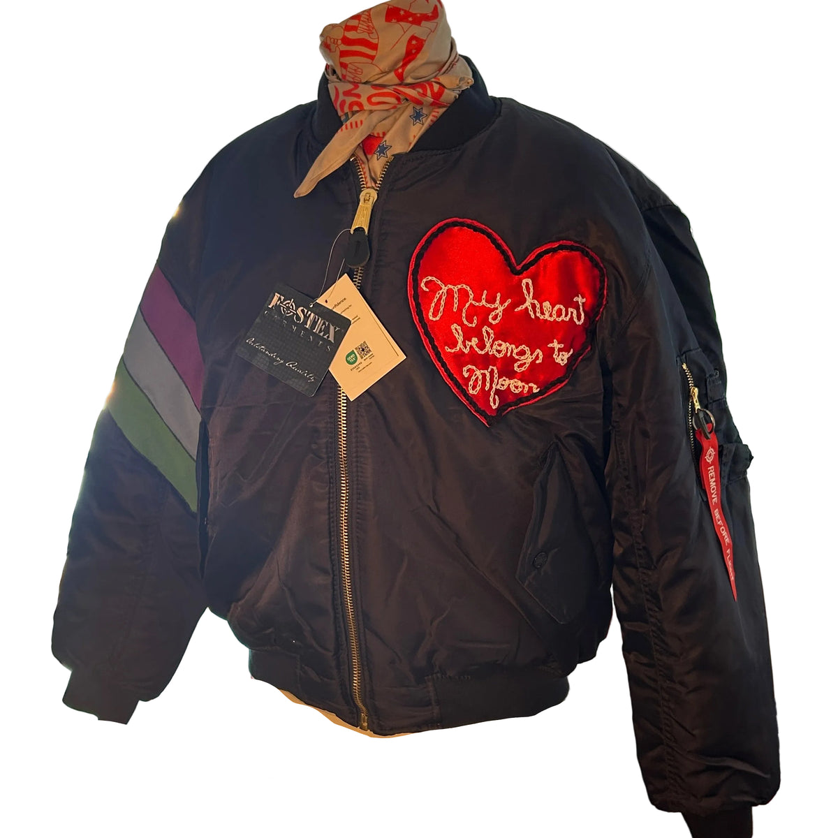 Vintage FUJI moon society bombers