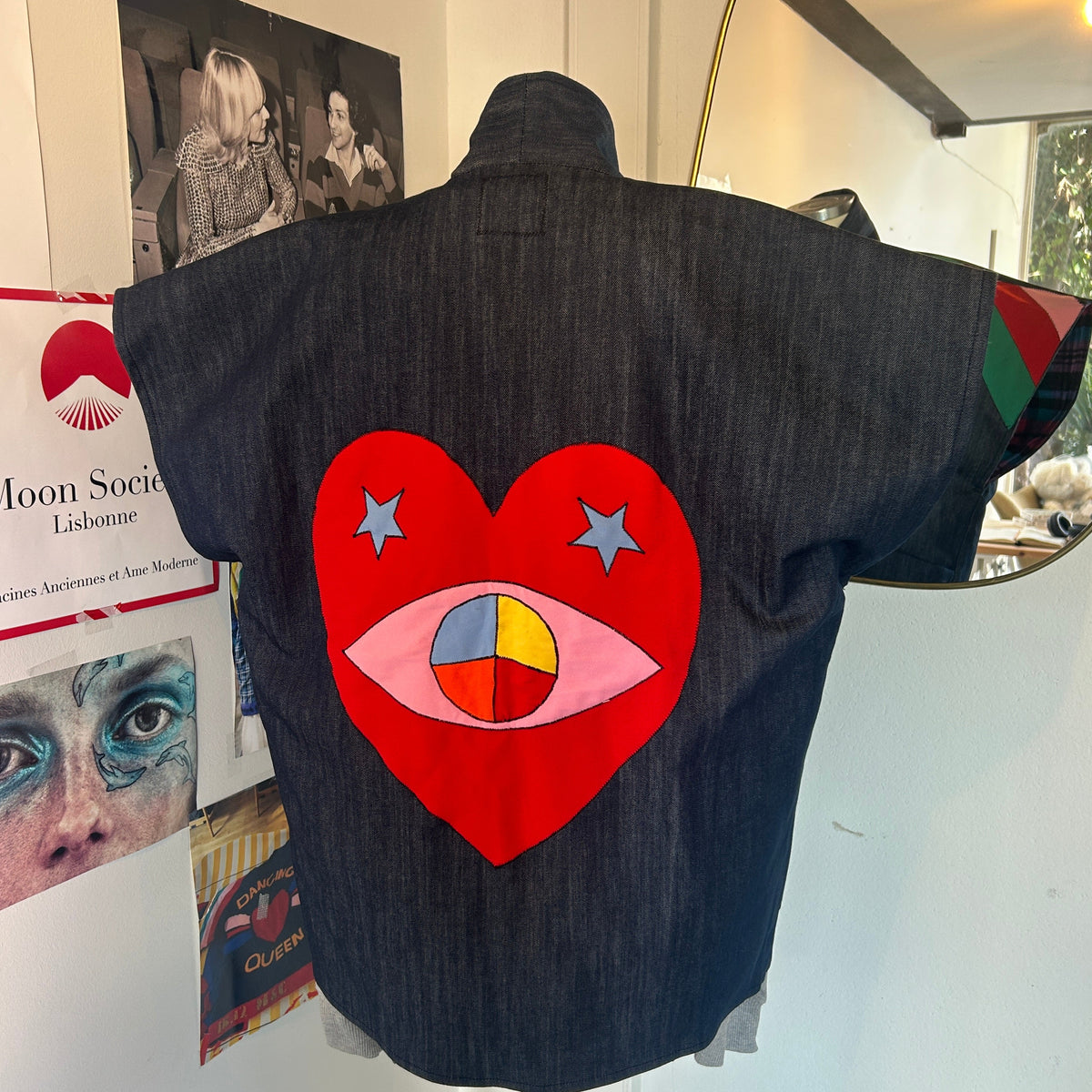 HOT CHILD sleeveless jacket