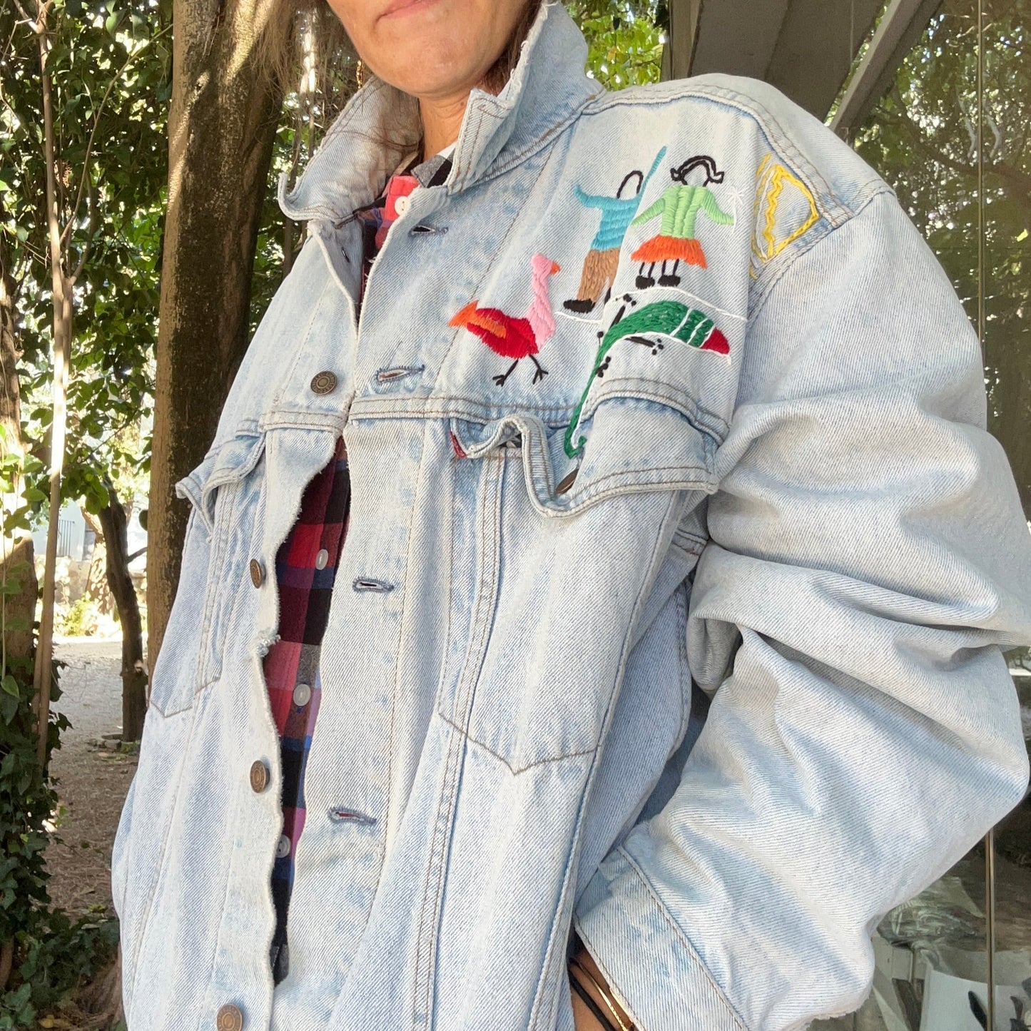 veste jeans vintage