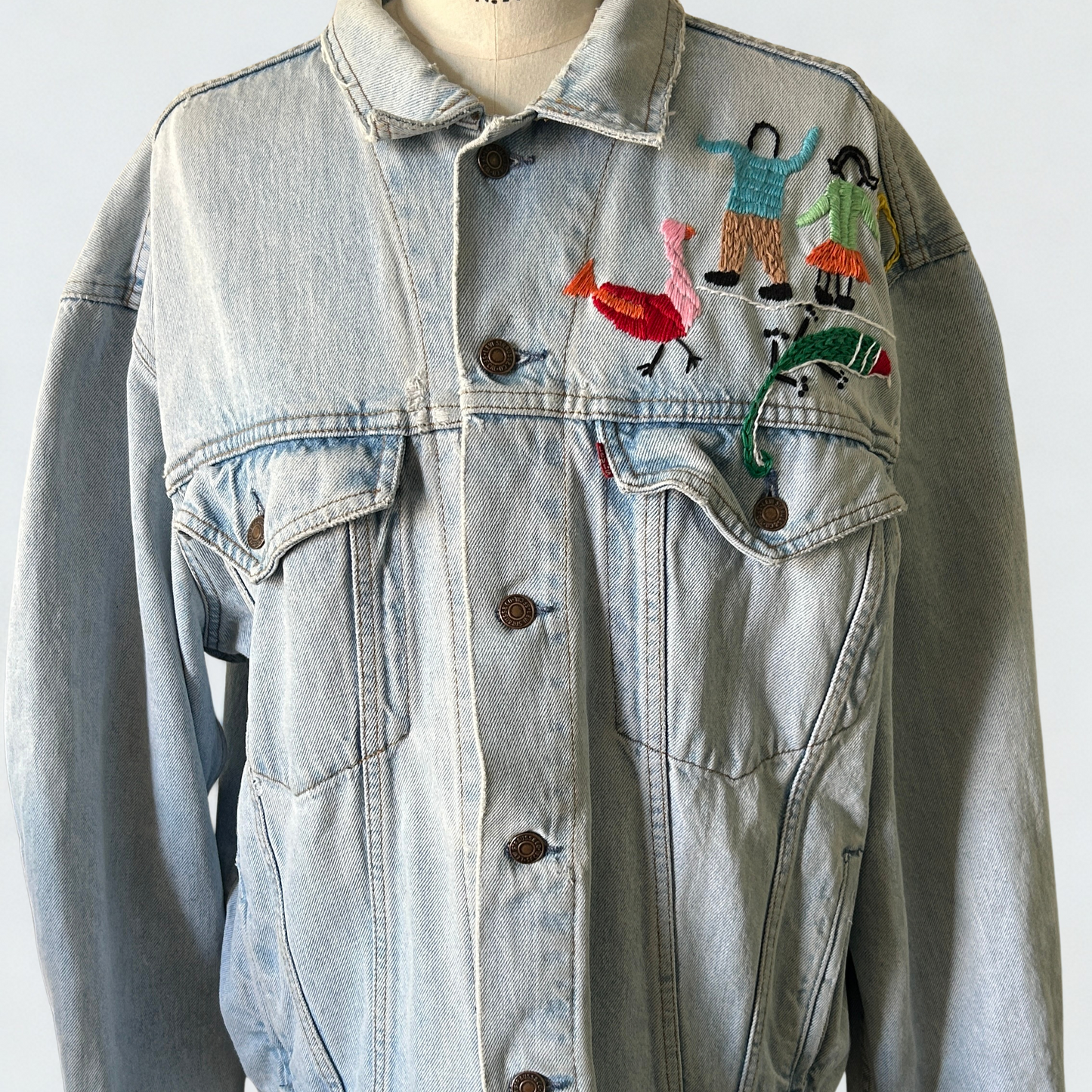 veste jeans vintage