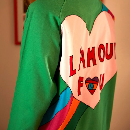 Sweat GREEN - L'AMOUR FOU