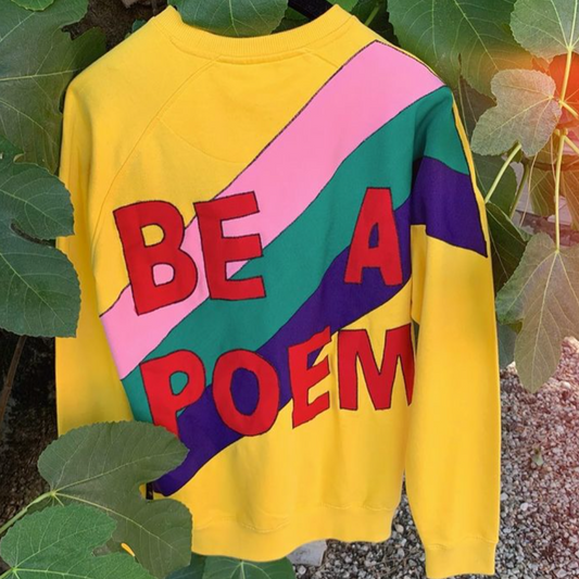 Sweat-BE A POEM yellow