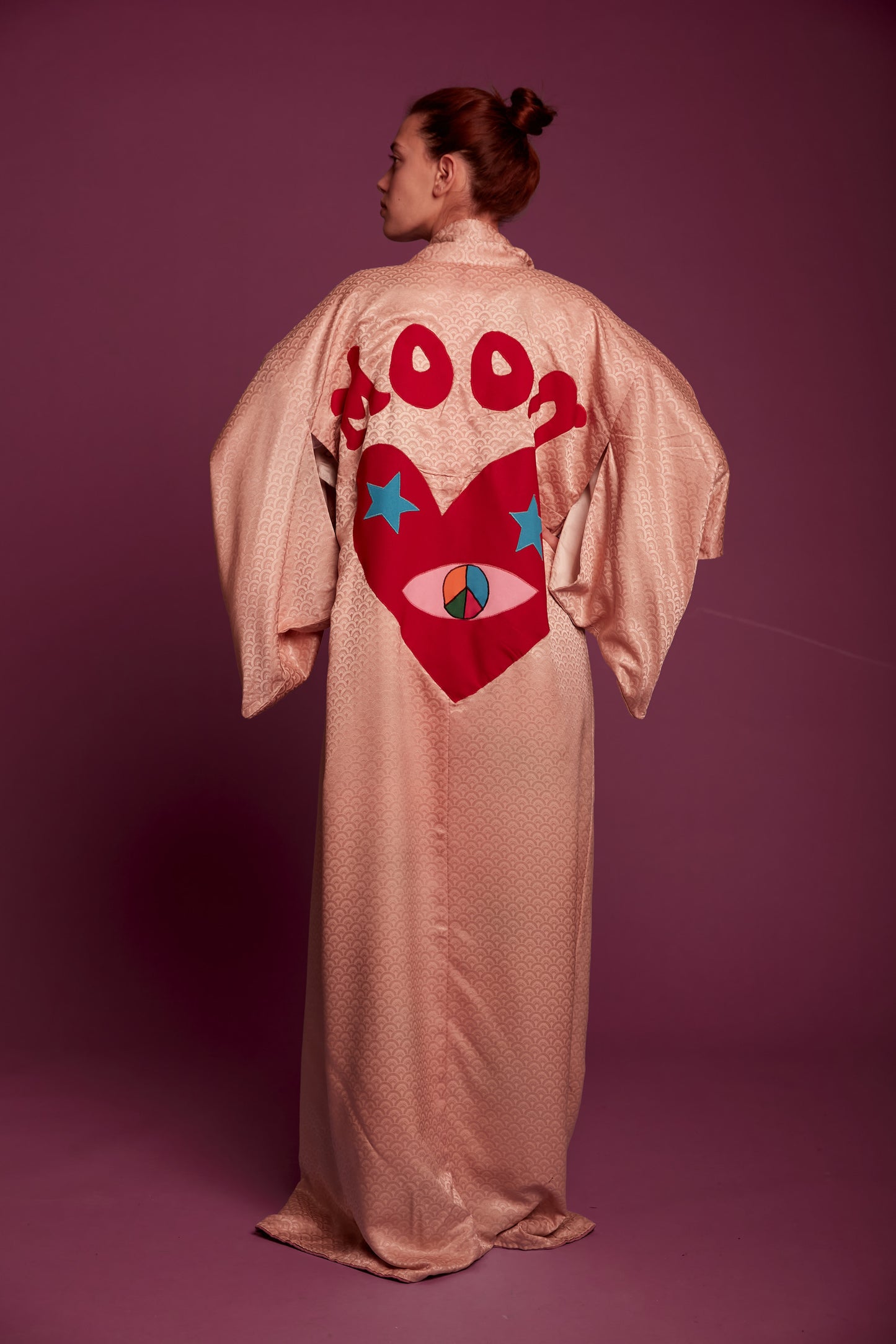 VINTAGE Kimono COSMIC DANCER