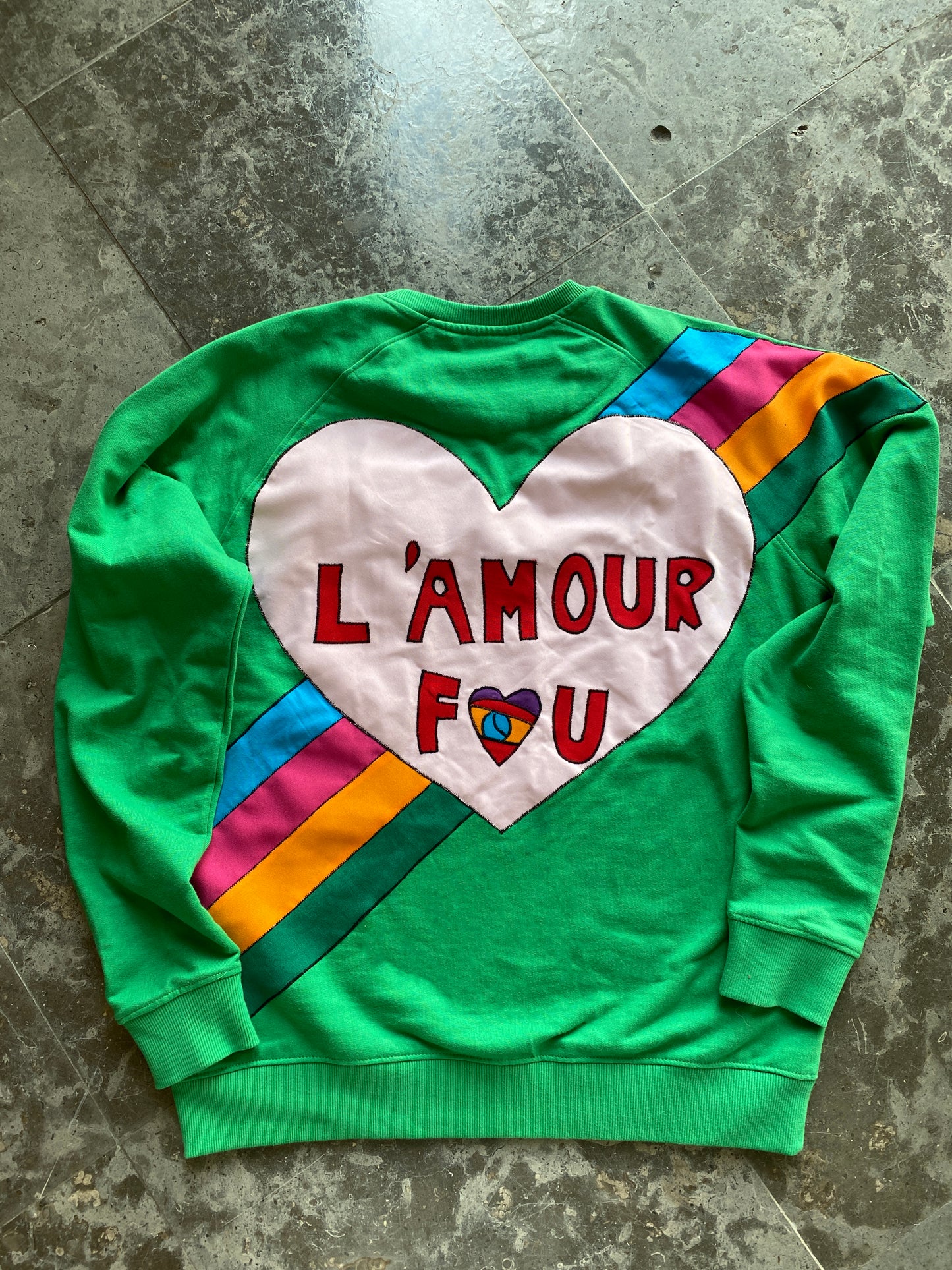 Sweat GREEN - L'AMOUR FOU