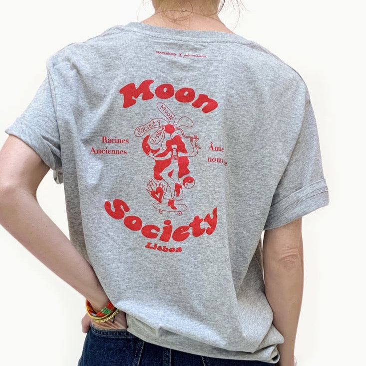 Tee-shirt MOON grey